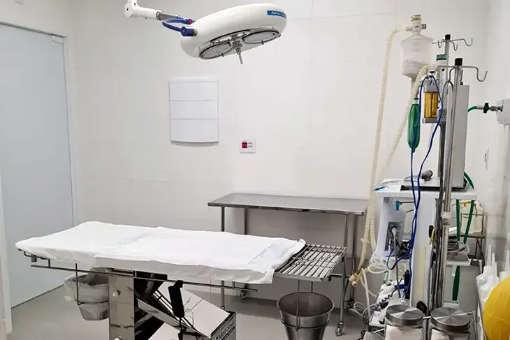 Sala de cirurgia Nippovet hospital veterinário