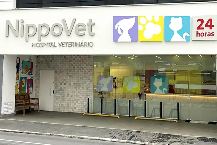 Fachada Nippovet hospital veterinário