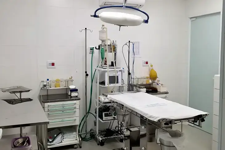 Sala de cirurgia Nippovet hospital veterinário